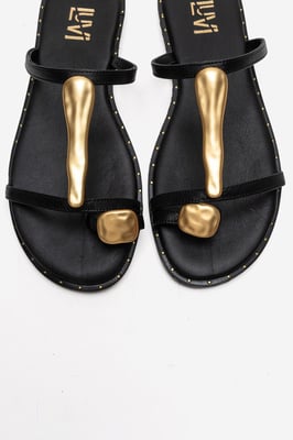 Tessa Leren Teenslippers