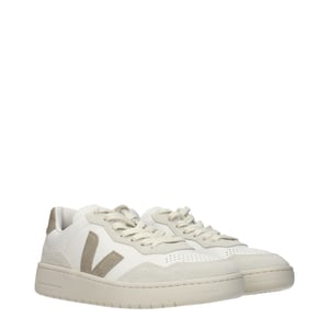 Veja Witte Leren Lage Sneakers
