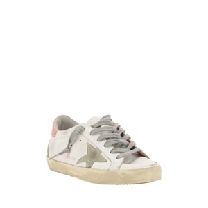 Golden Goose Vita Kalfskinn Bos Taurus Låga Sneakers