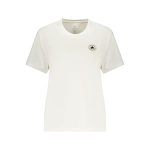 Converse Bianco Katoenen Dames T-Shirt