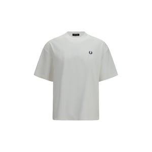 Fred Perry Vit Bomulls-T-shirt