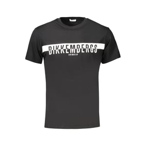 Bikkembergs Zwarte Katoenen Heren T-Shirt