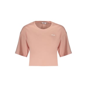 Fila Roze Katoenen Dames T-Shirt
