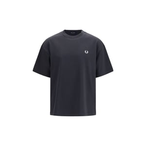 Fred Perry Svart Bomulls T-shirt