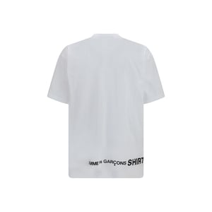 Comme Des Garçons Witte Katoenen T-Shirt