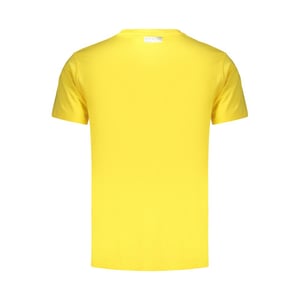 Bikkembergs Gele Katoenen Heren T-shirt