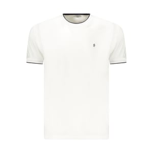 Coveri Verplaatsbare Witte Katoenen T-Shirt voor Mannen