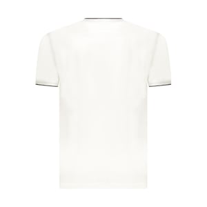 Coveri Verplaatsbare Witte Katoenen T-Shirt voor Mannen
