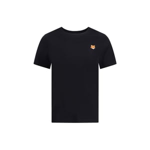 Maison Kitsuné Svart Bomulls T-shirt