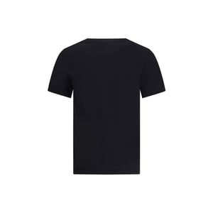 Maison Kitsuné Svart Bomulls T-shirt