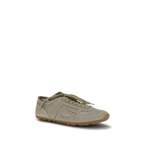 Balmain Beige Katoenen Sport Sneakers