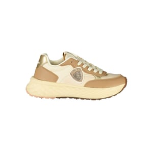 Blauer Bruine Polyurethaan Dames Sneaker