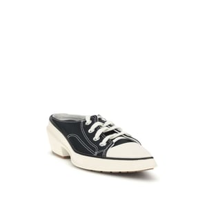 Converse Zwarte Stoffen Sneakers