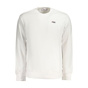 Fila Witte Katoenen Mannen Sweater