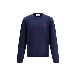 Ami Paris Blauwe Katoenen Sweatshirt