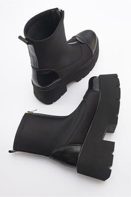 Bray Lackläder Chunky Boot (Dam)