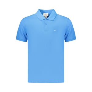 Calvin Klein Azzurro Katoenen Heren Polo