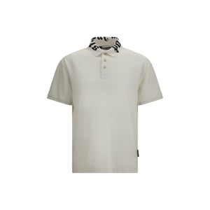 Palm Angels Witte Katoenen Poloshirt
