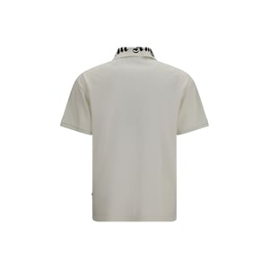 Palm Angels Witte Katoenen Poloshirt