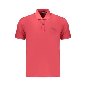 Napapijri Rood Katoenen Heren Polo Shirt