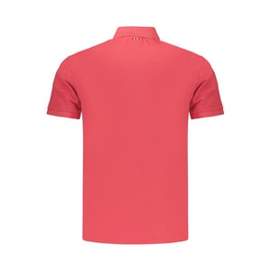 Napapijri Rood Katoenen Heren Polo Shirt