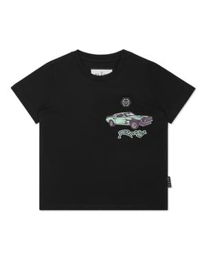 Jersey T-Shirt Round Neck Ss Cars Racing
