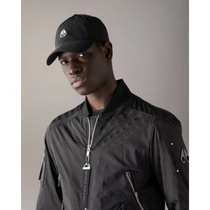 Moose Knuckles Crescent logo cap