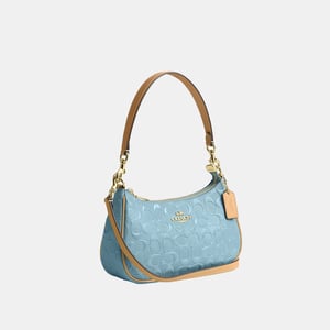 Teri Shoulder Bag In Signature Leather