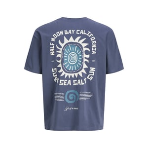 Jack & Jones Heren surf backprint t-shirt jorsurf donker