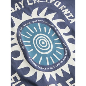 Jack & Jones Heren surf backprint t-shirt jorsurf donker