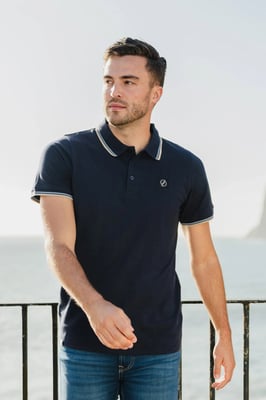 Solution Polo SS Flow Polo Blauw