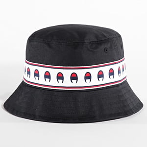 Champion Zwarte Katoenen Bucket Hat