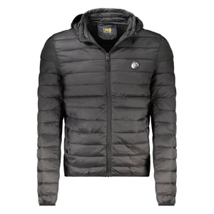 Cavalli Class Zwarte Polyester Heren Lichtgewicht Jas