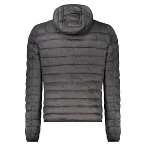 Cavalli Class Zwarte Polyester Heren Lichtgewicht Jas
