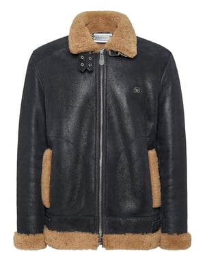 Leren Fitted Biker