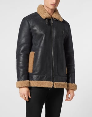 Leren Fitted Biker