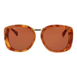 Max Mara Brown Acetaat Zonnebril