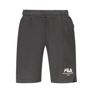 Fila Zwarte Katoenen Herenbroek