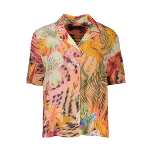 Desigual Orange Viskos Skjorta för Damer