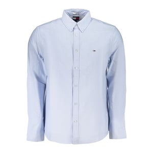 Tommy Hilfiger Azzurro Bomull Skjorta för Män