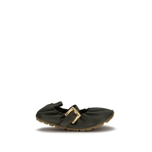 Balmain Bicolor Lams Ovis Aries Aries Balletflats