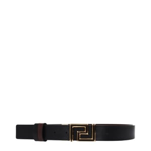 Versace Brunt Läder Regular Bälte