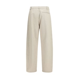 Jacquemus Beiger Katoenen Casual Broek
