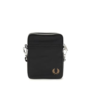 Fred Perry Zwarte Nylon Schoudertas