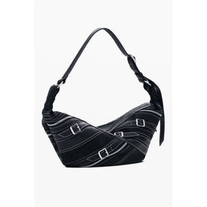 Desigual Nero Polyuretan Damskyggsäck