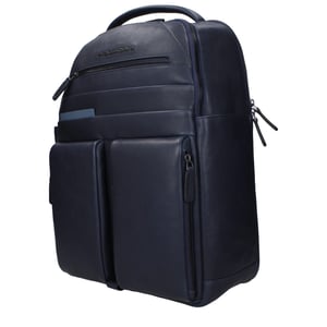 Piquadro Blauw Leren Rugzak