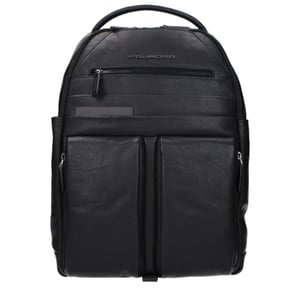 Piquadro Zwart Leren Rugzak