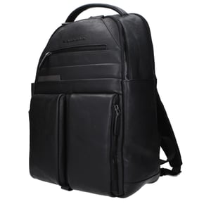 Piquadro Zwart Leren Rugzak