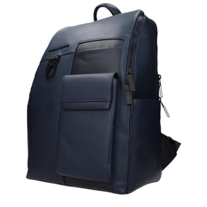 Piquadro Blauw Leren Rugzak