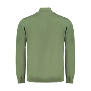 Noorwegen 1963 Verde Katoenen Heren Cardigan